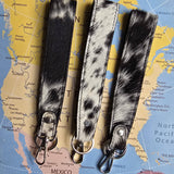 Cowhide Long Keychain - Genuine Cowhide