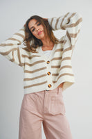 Striped Cardigan