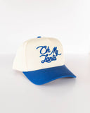 Oh My Lanta Hat - Blue & Cream