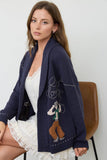 Howdy Cowboy Knit Cardigan