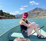 This Is My Boat Hat Adult Trucker Hat: Maroon