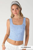 NS8396 - Double Lace Square Crop Top