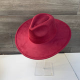 Classic Wide Brim Suede Premium Hat