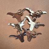 Cowhide Bull Keychain - Genuine Hair