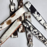 Cowhide Long Keychain - Genuine Cowhide