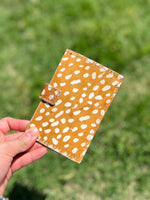 Deer cowhide western wallet 
