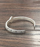 Diamond Turquoise 10mm Cuff Bracelet
