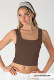 NS8396 - Double Lace Square Crop Top