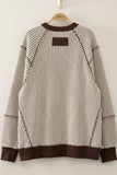 Waffle Patch Comfy Pullover