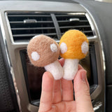 Felt Mushroom Car Vent Clip Diffuser