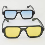 Bright Tortoise Aviator Block Sunglasses