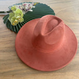 Classic Wide Brim Suede Premium Hat