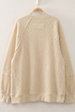 Waffle Patch Comfy Pullover