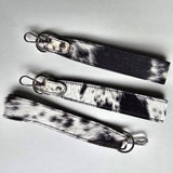 Cowhide Long Keychain - Genuine Cowhide