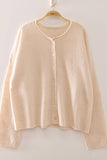 Soft Touch Button Cardigan