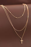 18K Gold Plated Waterproof Stainless Steel Chain Necklace - 6948