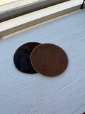 Cowhide Coaster - Brandable Item