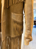 Vintage Schott Bros Rancher Fringe Suede Jacket