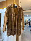 Vintage Schott Bros Rancher Fringe Suede Jacket