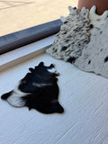 Mini Cowhide Rug Coaster - Brandable Item
