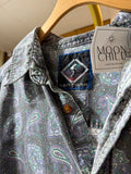 Vintage Santana Paisley Button-Up Shirt