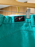 Vintage Teal Jewel's Classic Jeans