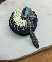 Handcrafted Pop Socket  Moon Child Collective chief  