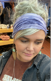 Craft Junkies Headband headband Craft Junkies scrunch lavender tiedye 