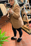 Classic Oversized Blazer  Lemon Tree   
