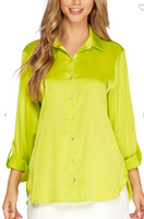 Amika Shirt  She + Sky neon green XL 