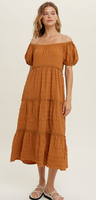 Lizzie Midi Dress  Wishlist cinnamon S/M 