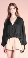 Carla Blouse SHIRTS & BLOUSES - 122 Tyche black small 