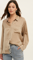 Gina Button-down Shirt CLEARANCE - 800 Wishlist   