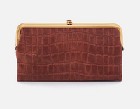 HOBO Lauren Cutch Wallet  HOBO Croco Embossed  
