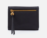 HOBO Lumen Medium Bifold Compact Wallet  HOBO black  