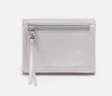 HOBO Lumen Medium Bifold Compact Wallet  HOBO silver  