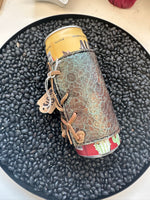 Crooked Horn Leather Koozie  Crooked Horn Leather plain leather  