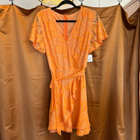 Elle Dress  El Kanna bright orange medium 